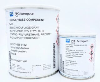 03-GY-287 Gray Polyurethane Topcoat - Johnson Supply Company