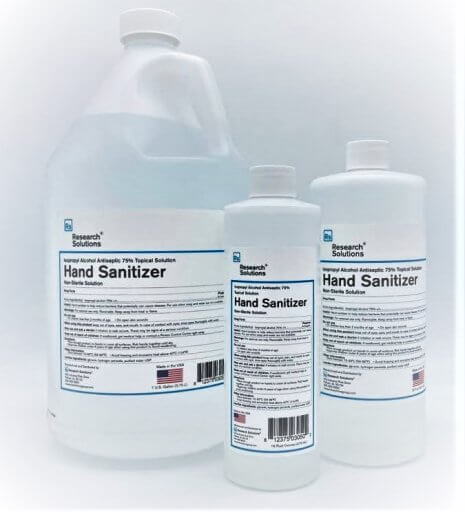 Hand Sanitizer -JSC Current Sales