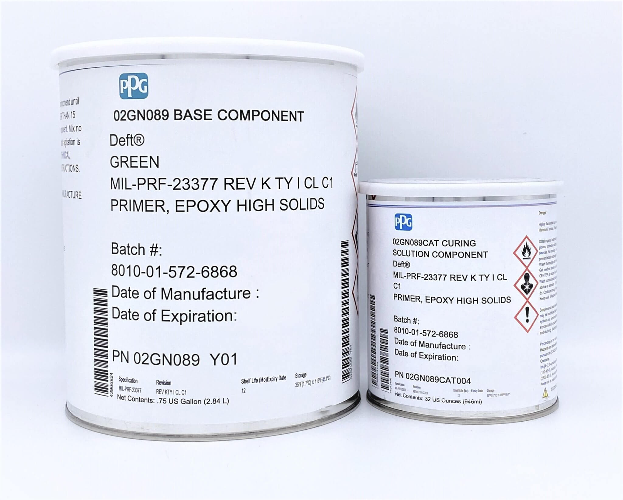 02GN089 Green Epoxy Primer Johnson Supply Company