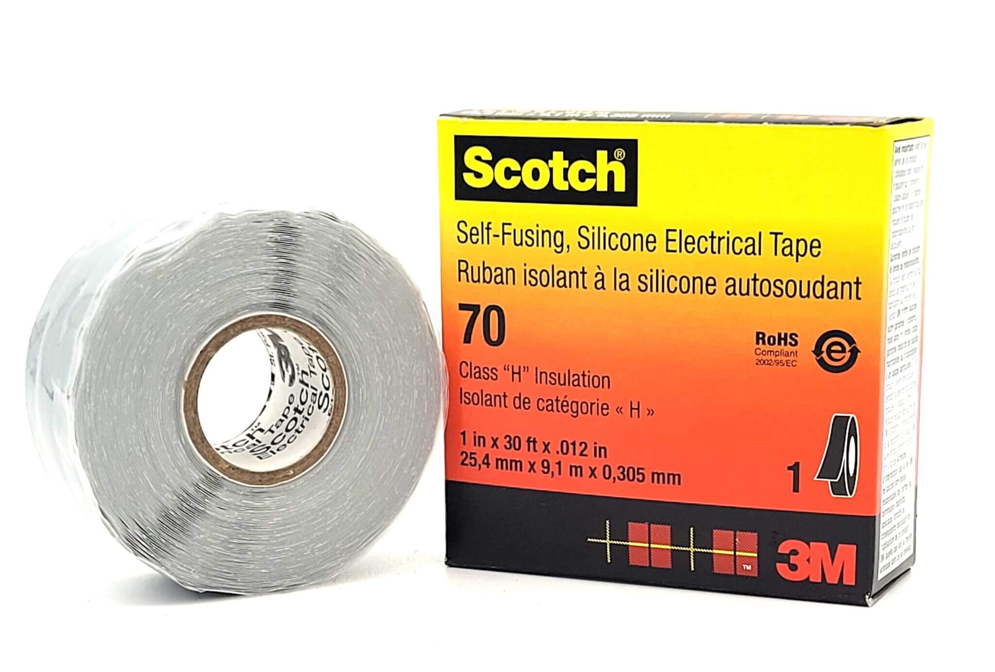 3M 70 Self Fusing Rubber Tape - Johnson Supply Company